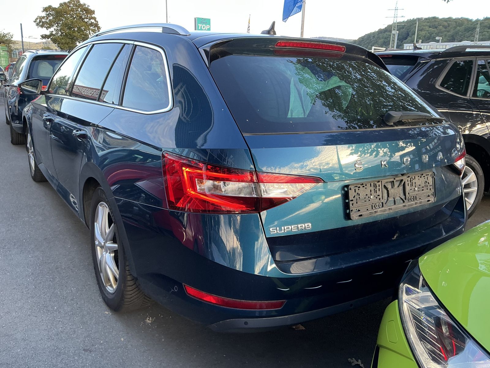 Skoda Superb Ambition Memory R.Cam Standheiz Pano AHK  imagem 2
