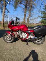 Yamaha XJ 600 S Diversion  RJ 01 mit Koffer  - YAMAHA XJ 600 S DIVERSION