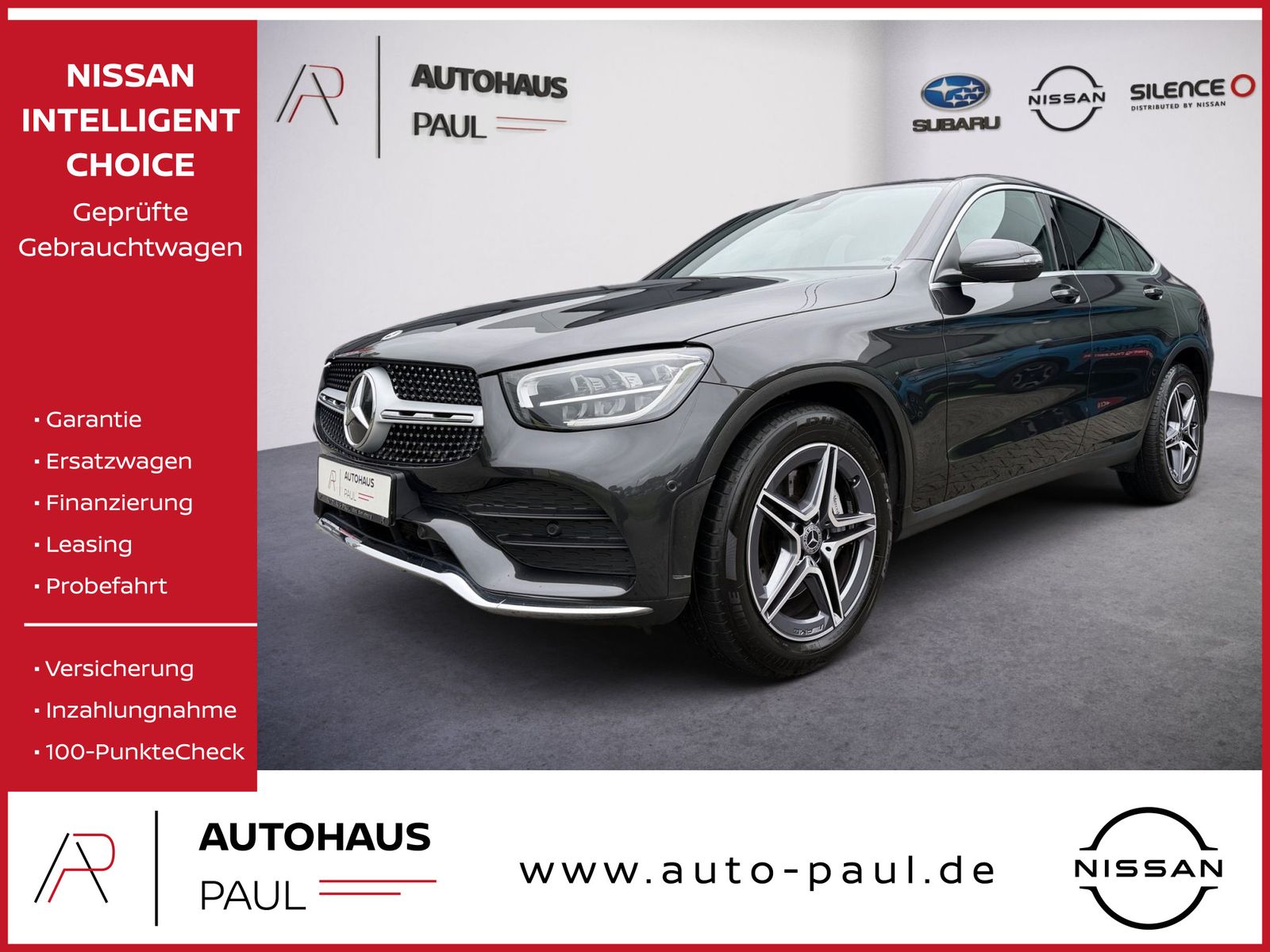MERCEDES-BENZ GLC 200 AMG Line 4Matic, AHK, SHD, LM 19", LED