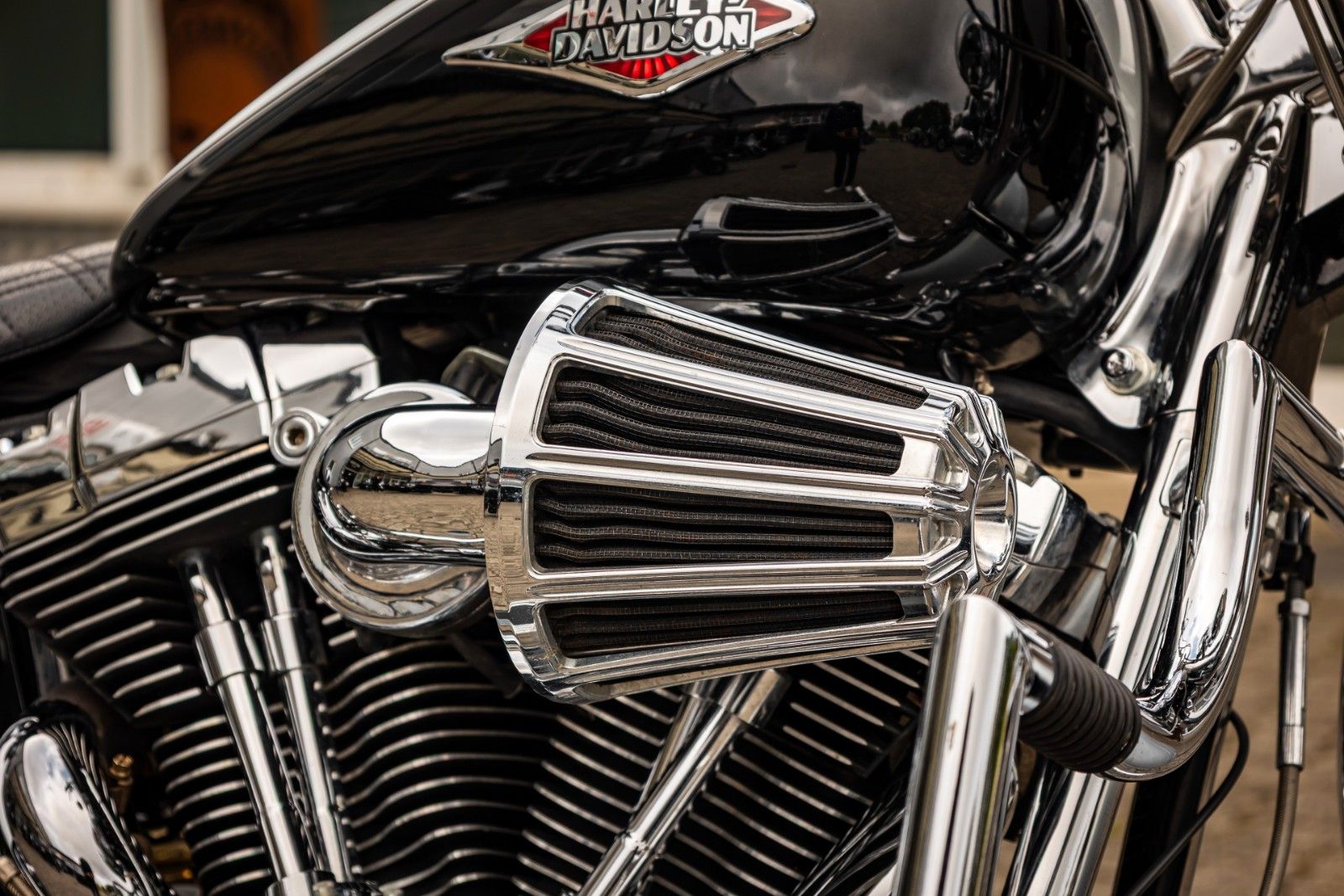 Fahrzeugabbildung Harley-Davidson FLSTC Heritage Classic Twin Cam 96 cui - Chicano