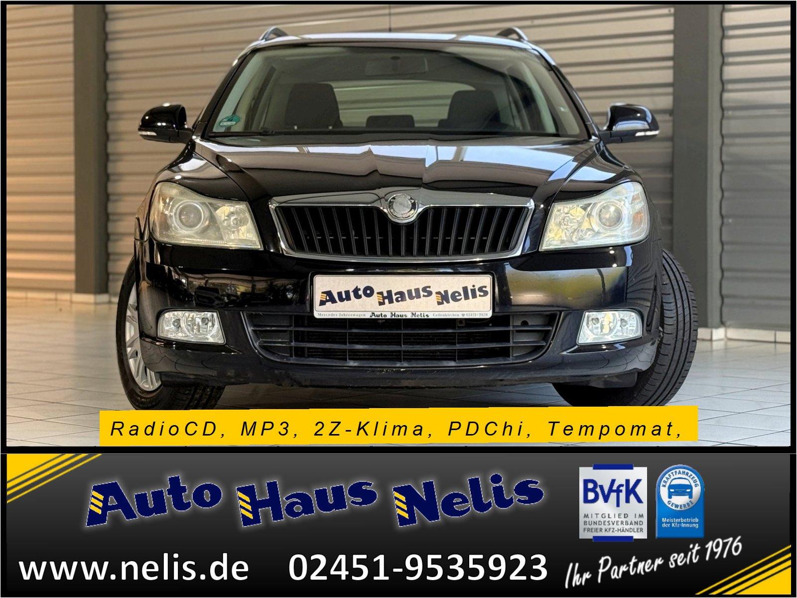 Skoda Octavia 2009 — салон