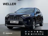 Toyota RAV 4 2.5 4x4 Hybrid Lounge *StHz*Pano*AHK*360°* - blaue Toyota RAV 4
