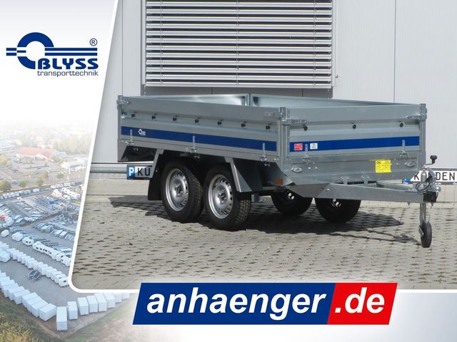 Blyss Hochlader Anhänger 254x135x38cm 750kg GG