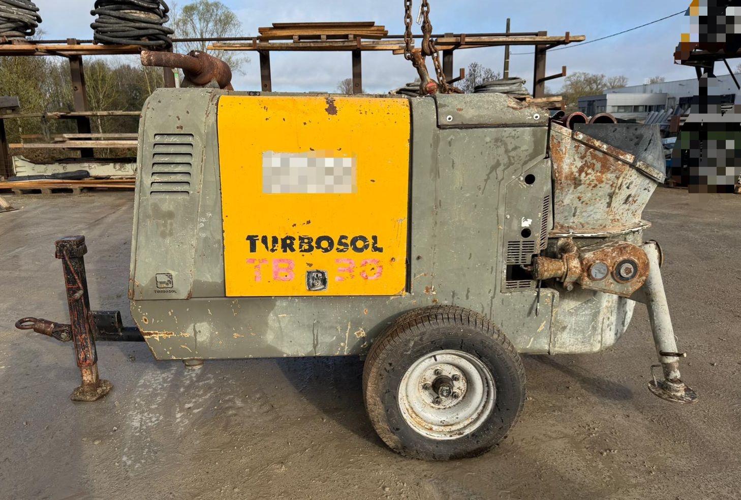 Andere Turbosol TB30 D Betonpumpe *Bj2016/780h/37m*