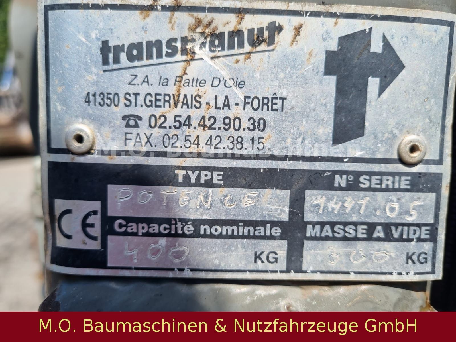 Fahrzeugabbildung Andere Transmanut ETP 3 / 2t /