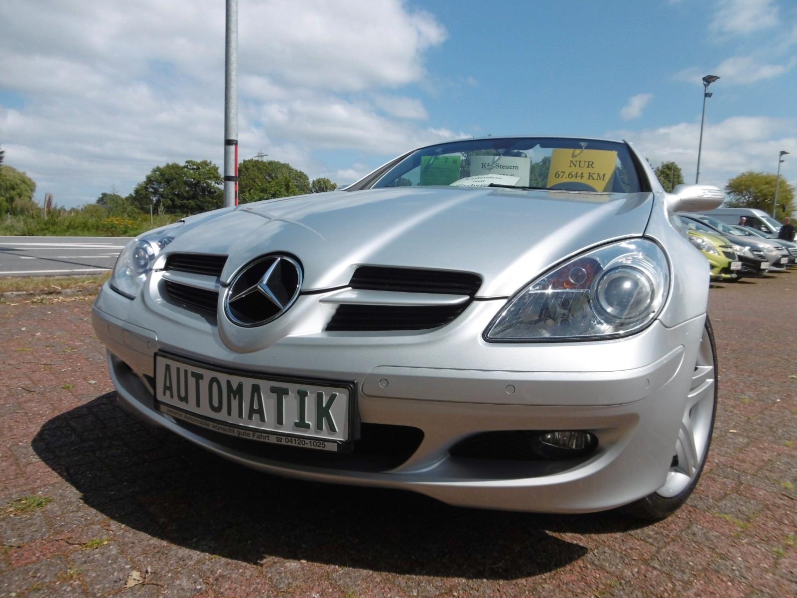 Mercedes-Benz SLK 200 Kompressor, Vollleder schwarz