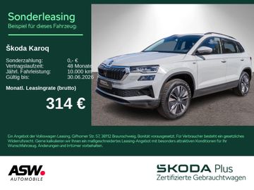 Skoda Leasingangebot: Skoda Karoq Selection 4x4 2,0 TDI DSG AHK RFK Navi ACC