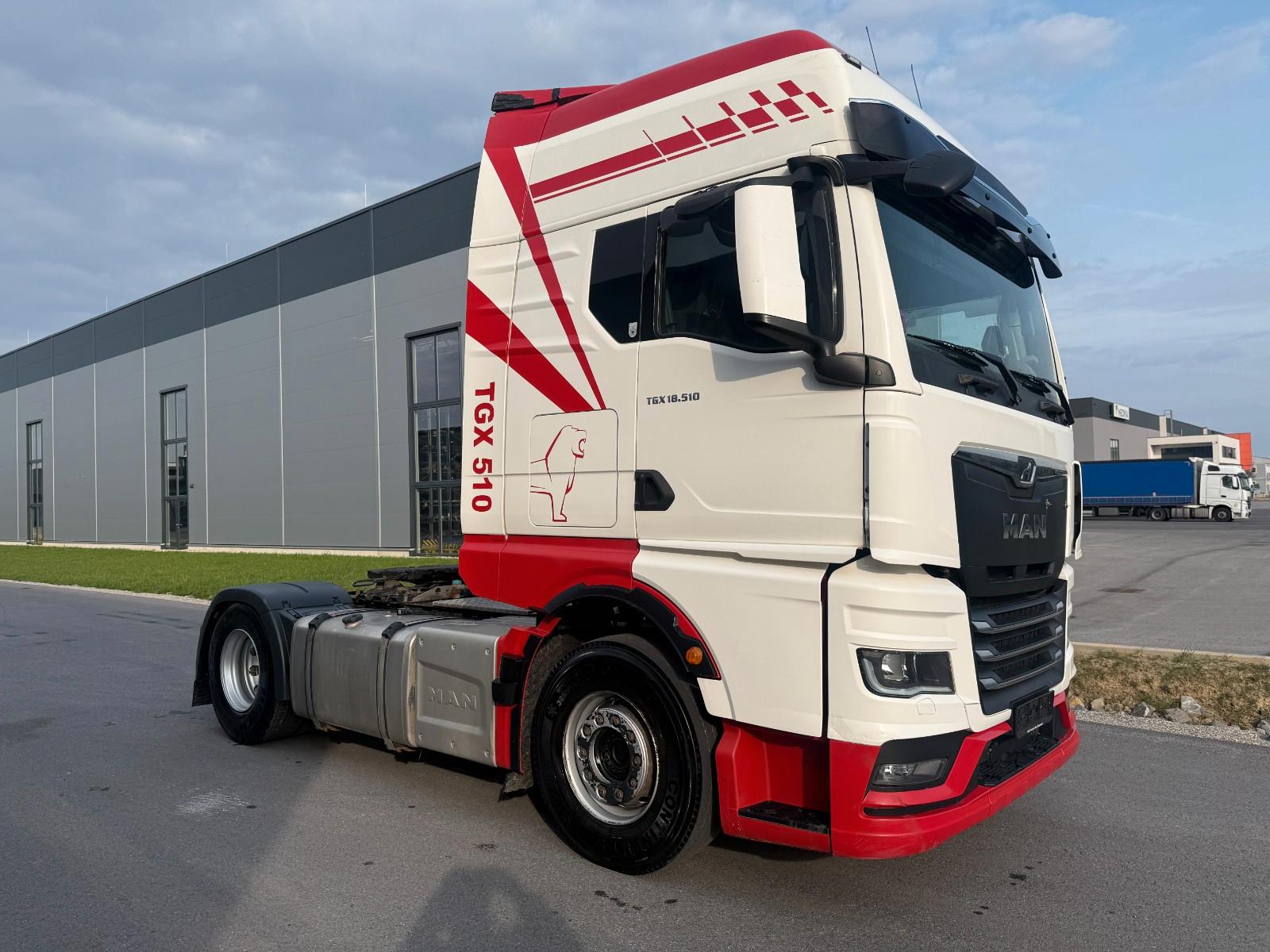 MAN TGX 18.510 mit Kipphydraulik