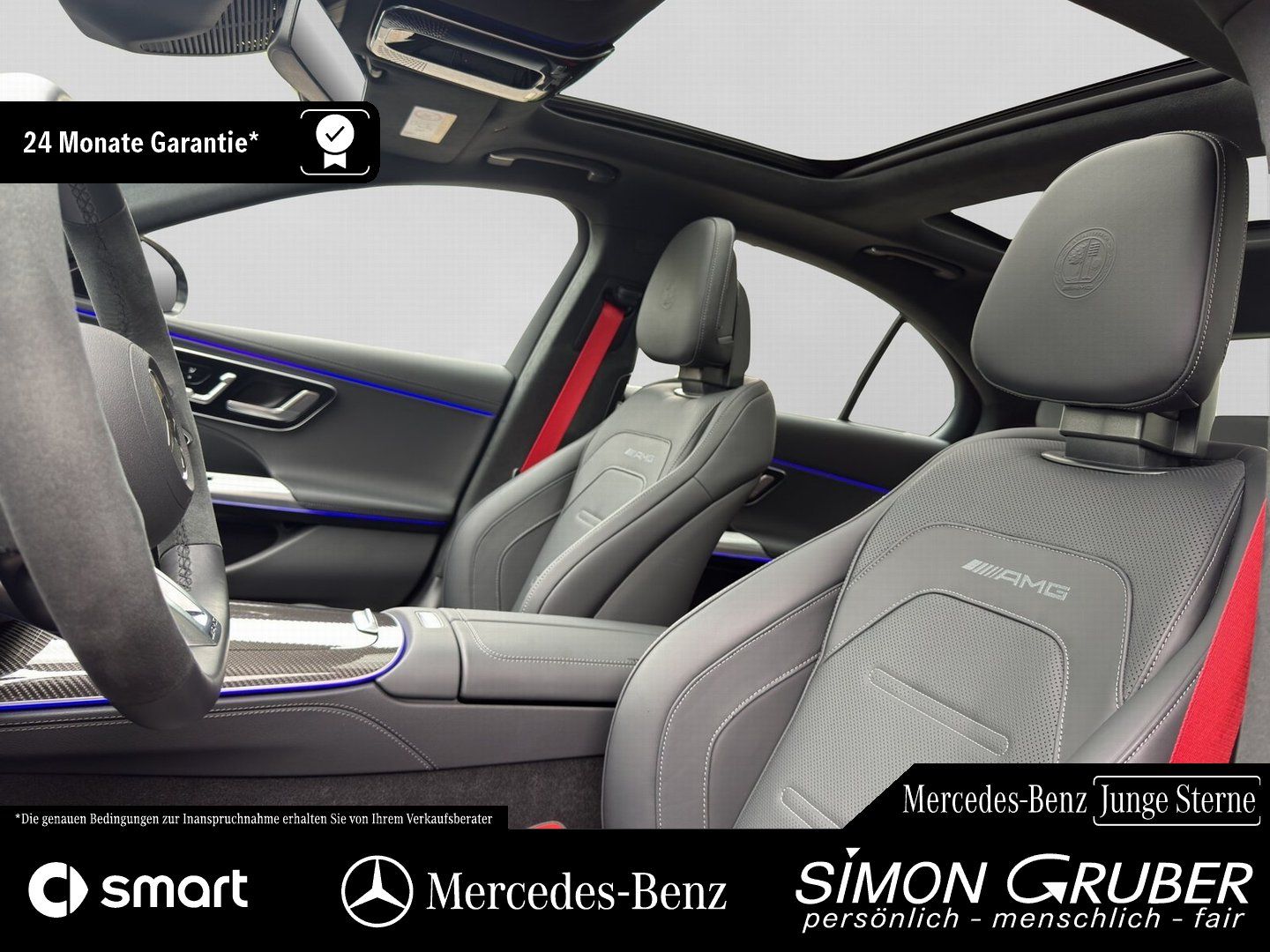 Fahrzeugabbildung Mercedes-Benz E 53 Hybrid 4M Carbon Nappa Superscreen Driver`s