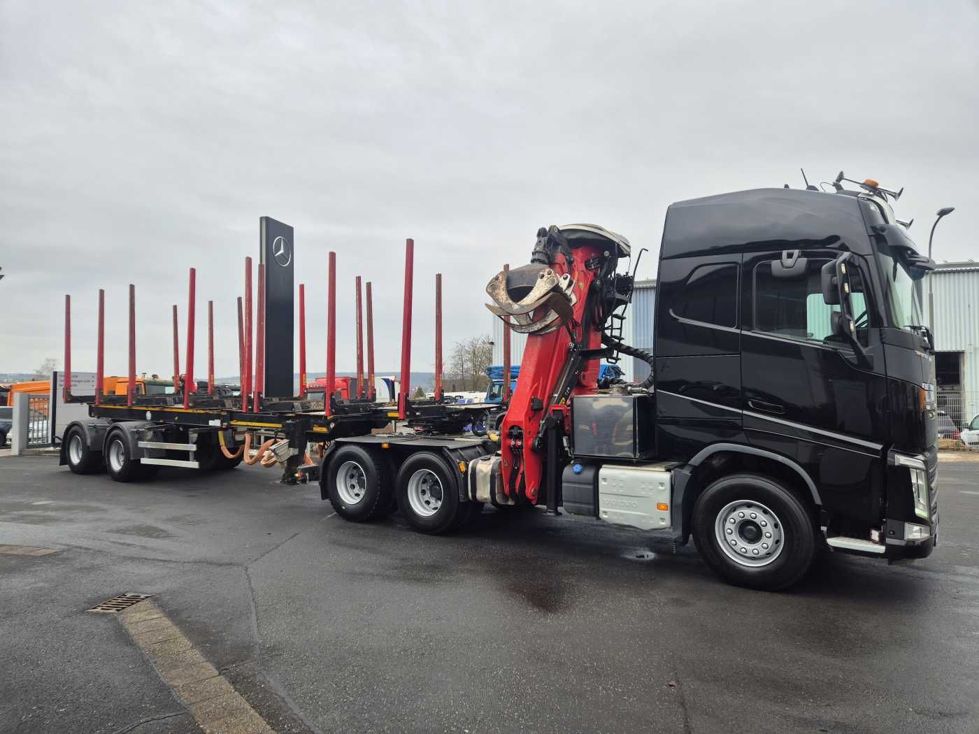 Fahrzeugabbildung Volvo FH 540 6x4 Palfinger S260Z96 Doll Teleskop-Langh