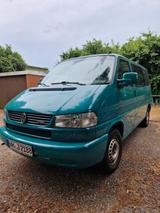 Volkswagen T4 2,5l TDi ACV/ Multivanschlafbank/ TÜV 12/27 - Volkswagen T4 Caravelle: Grün
