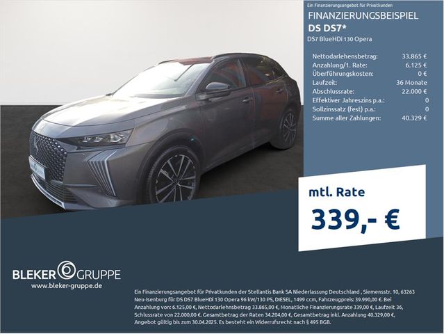 DS Automobiles DS7 BlueHDi 130 Opera