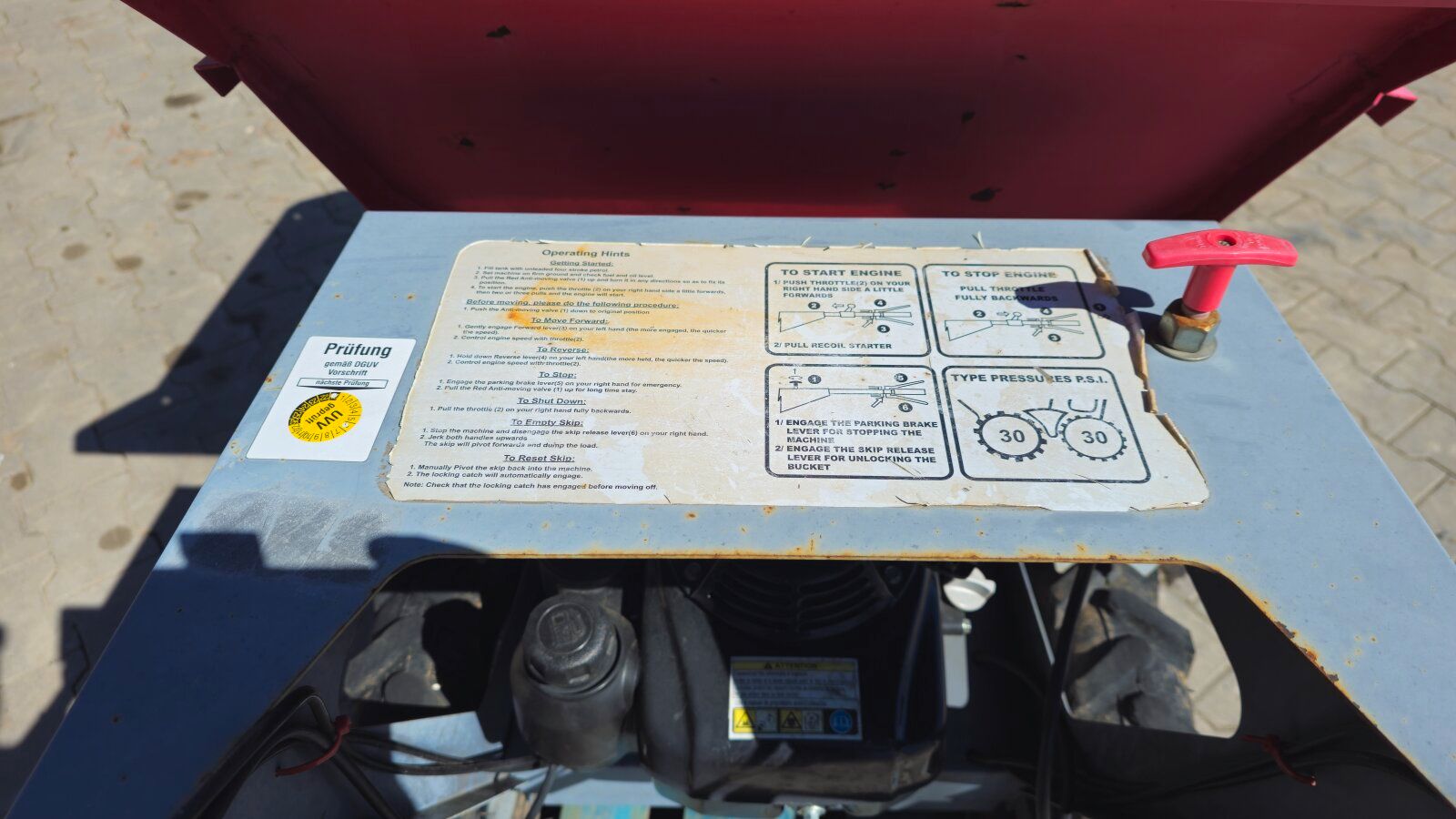 Fahrzeugabbildung Andere Nantong BY 300 Mini - Rad Dumper