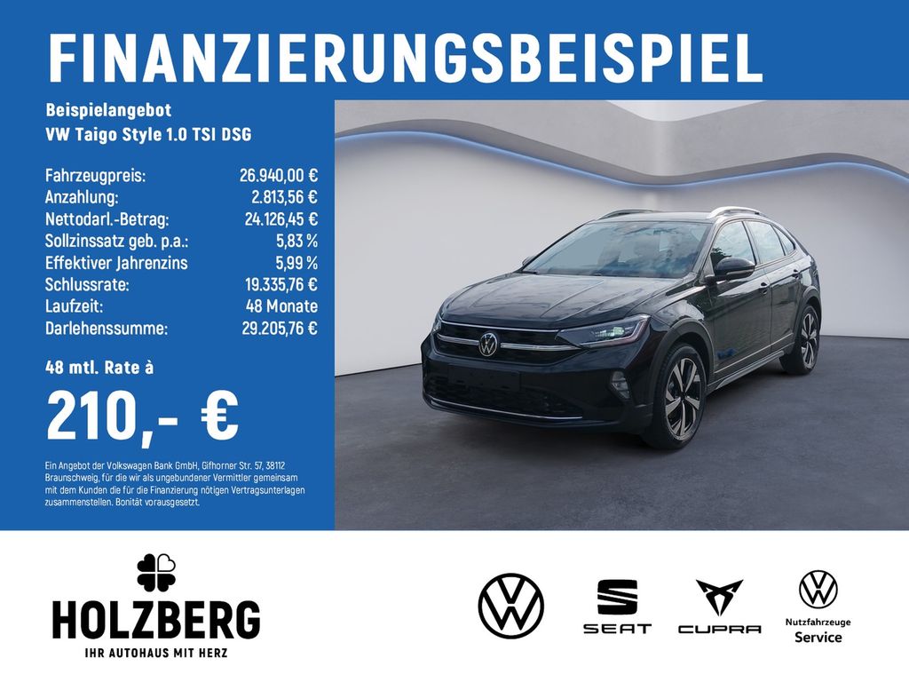 Taigo Style 1.0 TSI DSG GJR+AHK+ACC+KAMERA+NAVI
