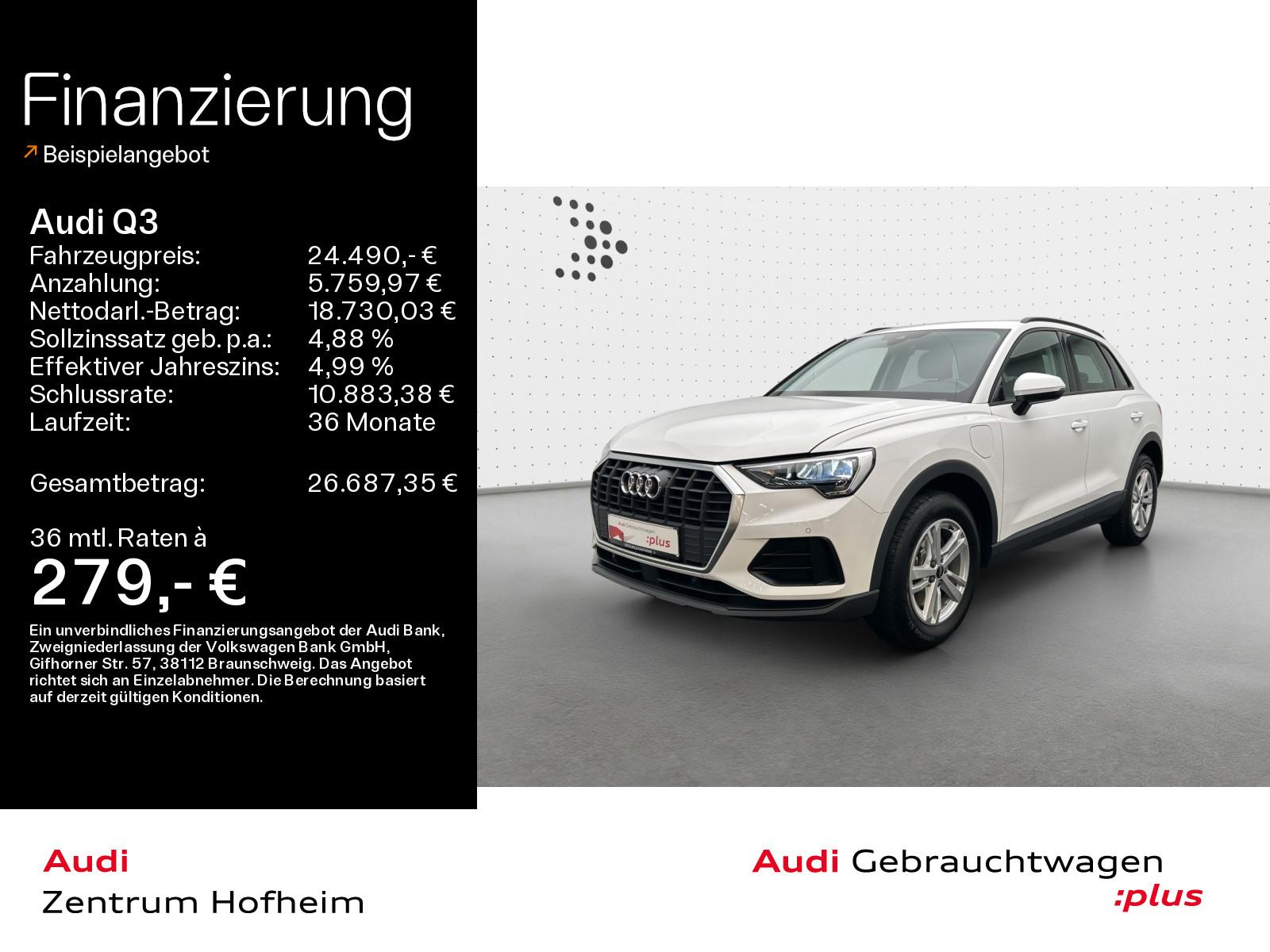 Audi Q3 45 TFSIe S tro*LED*Virtual*Navi+*Kamera*