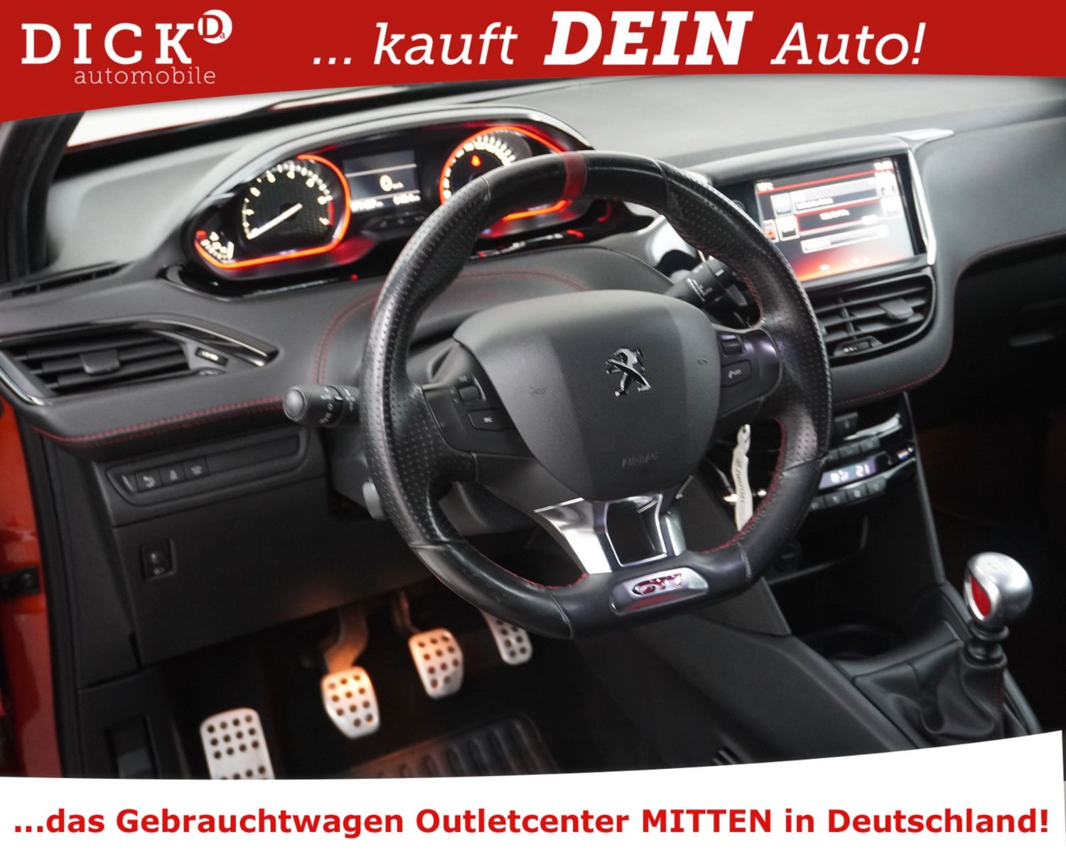Fahrzeugabbildung Peugeot 208 1.6 THP GTi >GEPFLEGT+NAVI+SHZ+JBL+TÜV 05/27