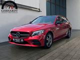 Mercedes-Benz C 300 T d 4Matic AMG*LED*PANO*KEYLESS*BURMESTER* - : Rot, Leder