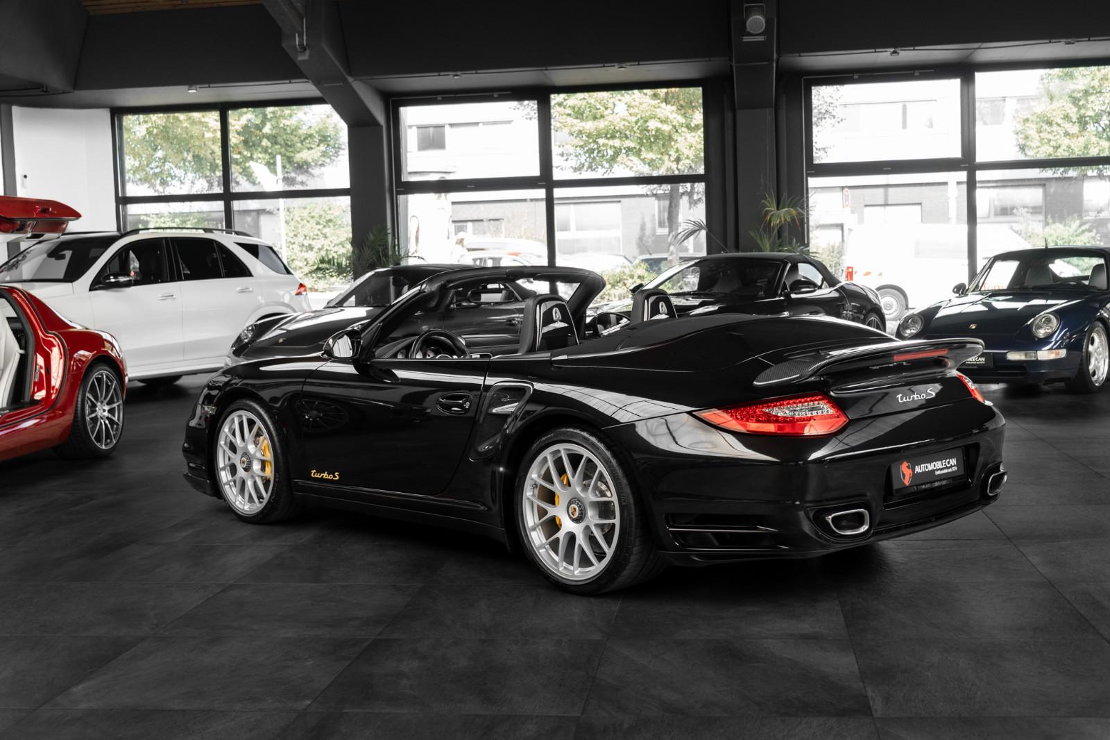 Porsche 911 997 Turbo S Cabriolet 530 ch • PDK • Porsche Exclusive Manufaktur • Carbone • PCCB