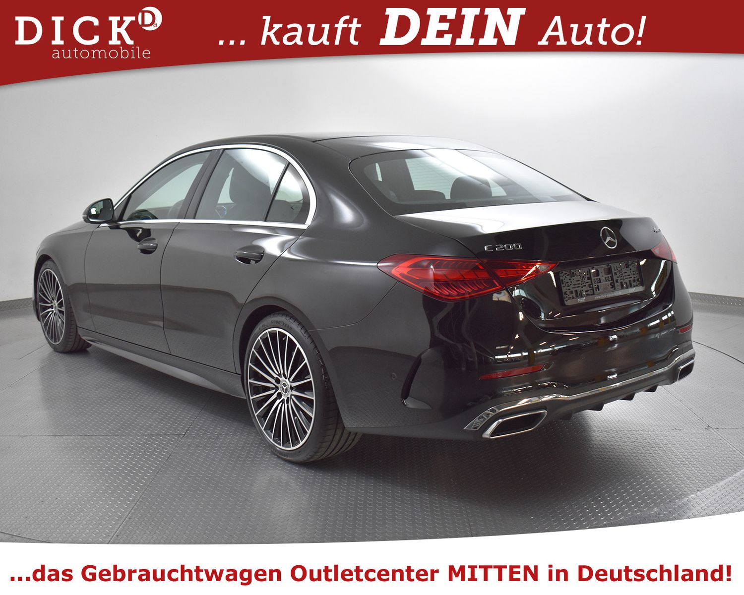 MERCEDES-BENZ C 200 4Mat 2X AMG Line WIDE+NAVI+LED+SHZ+360+19" - Image 5