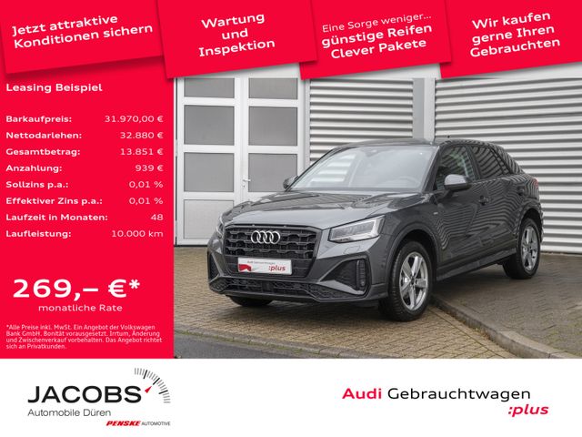 Audi Q2 35TFSI S line Black/Navi+/VC+/SHZ/GRA