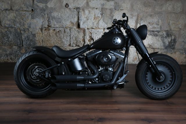 Harley-Davidson Fat Boy S (110 inch) Umbau - elektr. Kess Tech