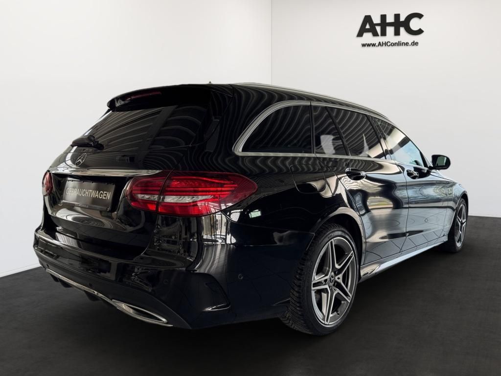 Fahrzeugabbildung Mercedes-Benz C 200 T 4M AMG Pano KAM Totwi. LED Ambie. SHZ