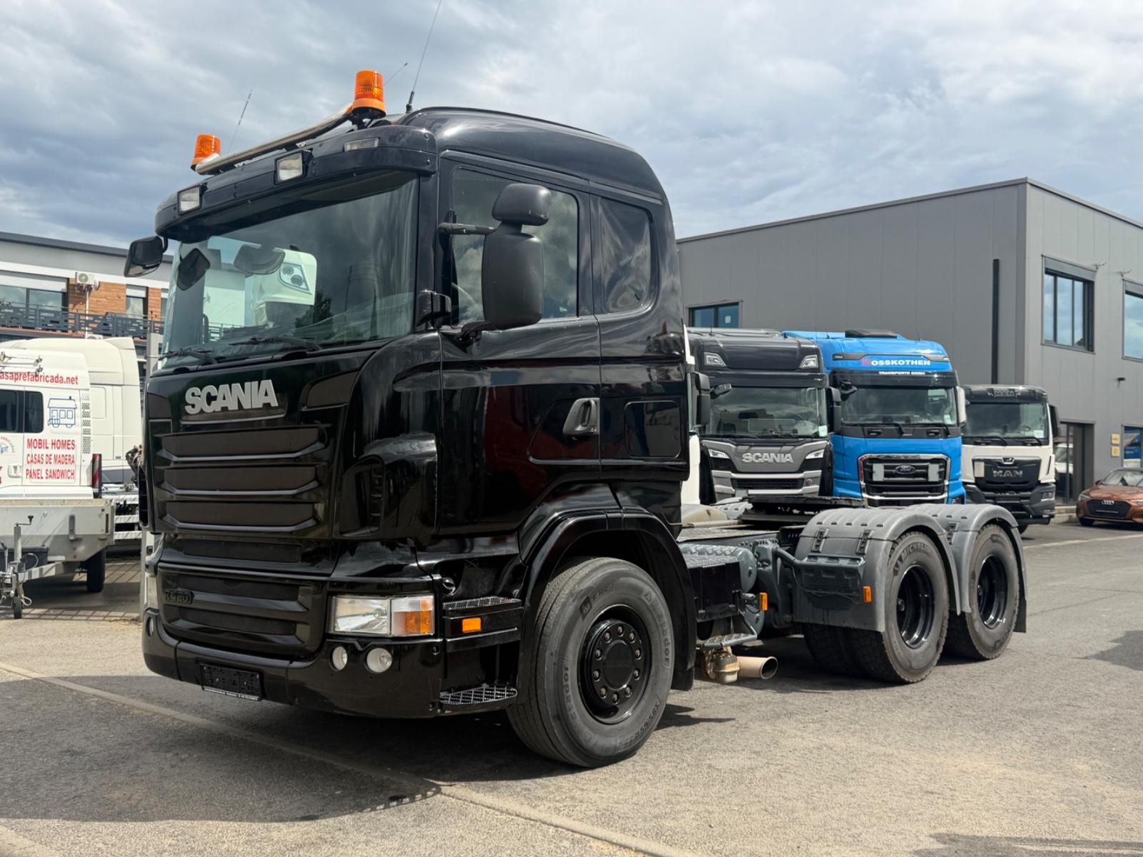 Scania R420 6x4 Blatt/Luft, PTO, Klima, Manuell