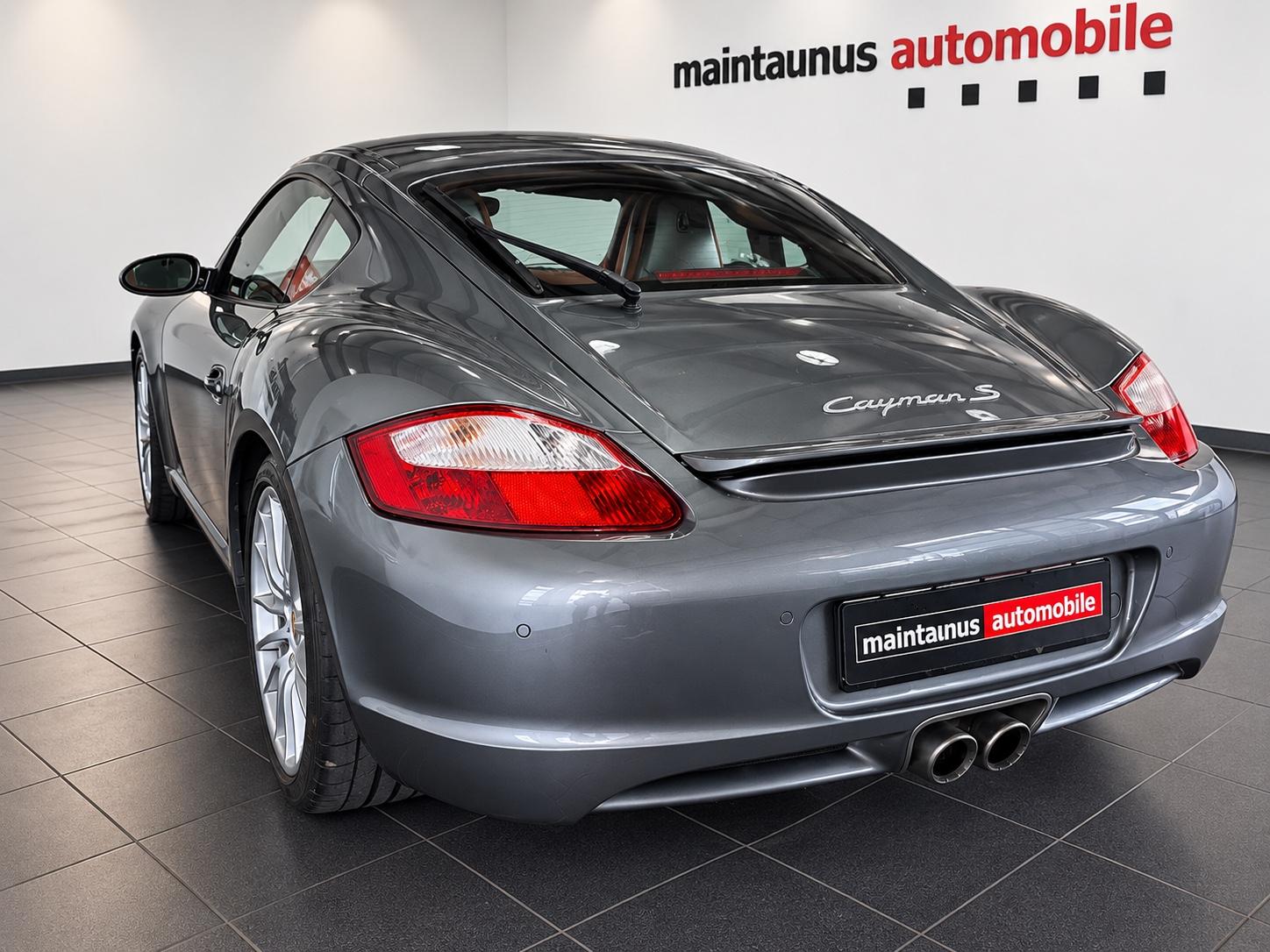 PORSCHE CAYMAN S - 295 CV - BVA - CUIR - GPS