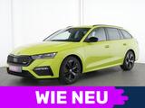 Skoda Octavia RS Navi|PDC|SHZ|HeadUp|CarPlay|ACC|AHK - mit Diesel-Antrieb: Grün, Beheizbares Lenkrad, Kombi