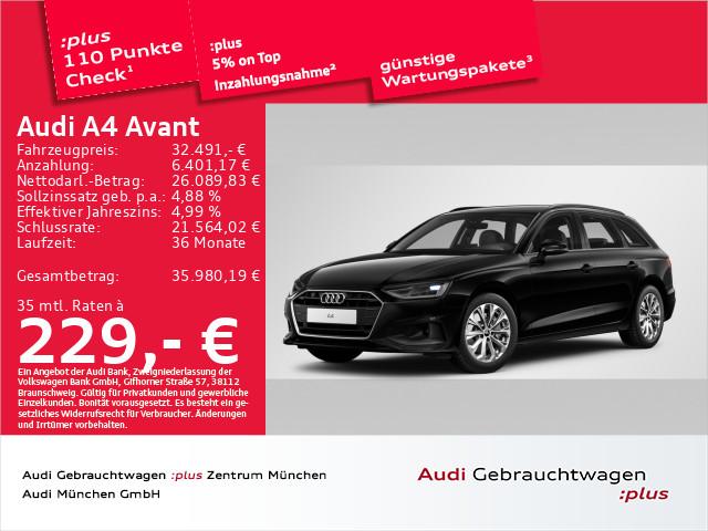 Audi A4 Avant 40 TFSI S tronic Kamera/Navi+