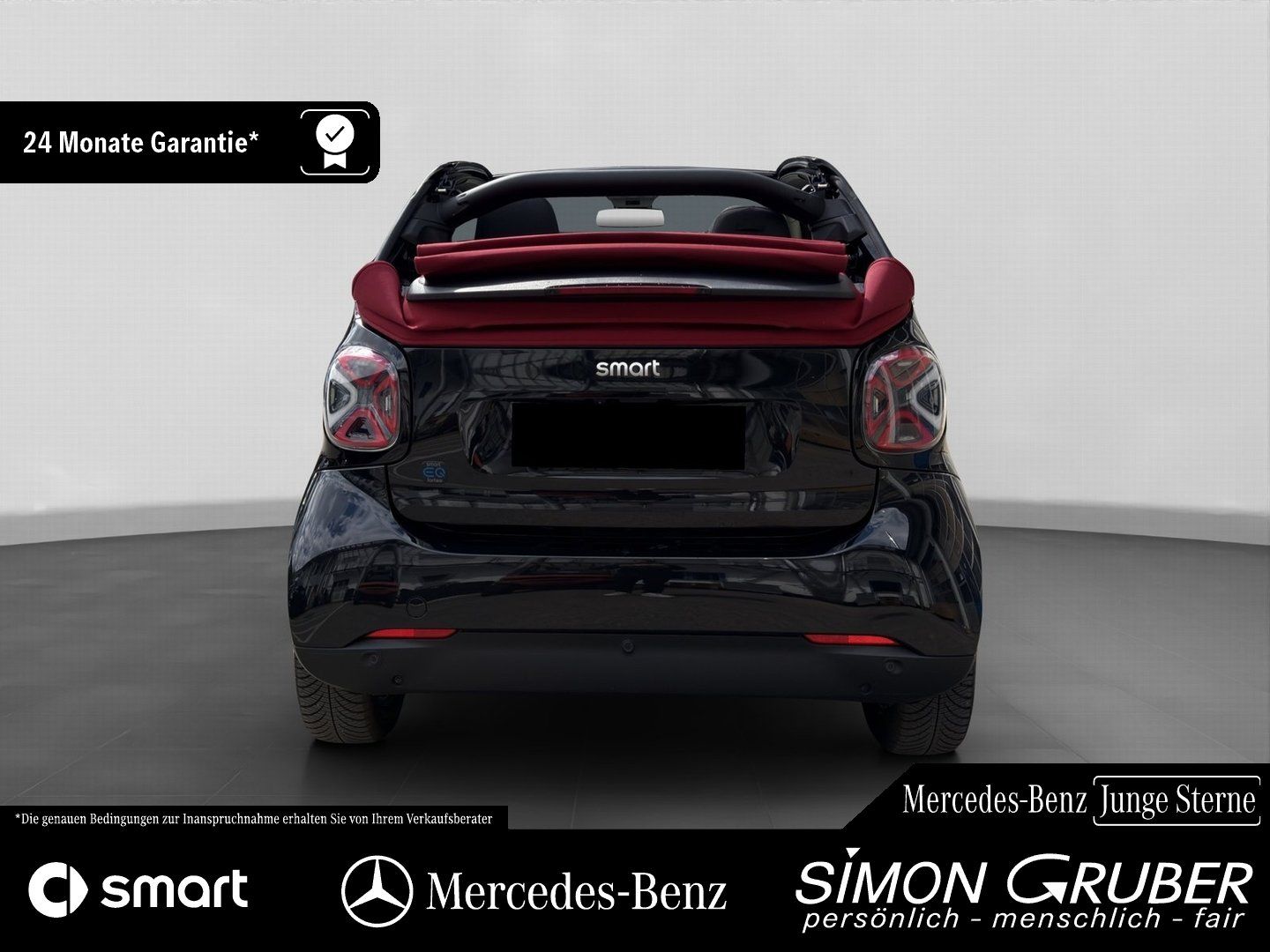 Fahrzeugabbildung Smart fortwo EQ Cabrio Exclusive Winter VollLED Kamera