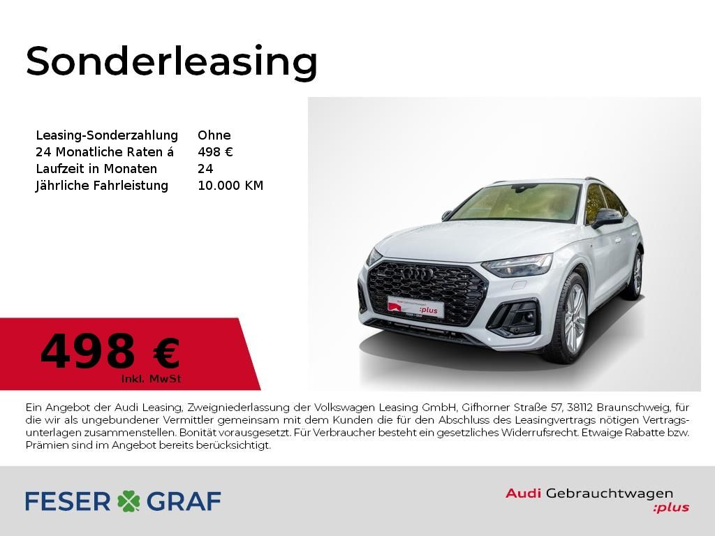 Abbildung Leasingangebot Audi Q5 SB 55TFSI e S line Matrix/adAir/Kamera/B&O/Pa