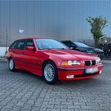 BMW E36 323i Touring Hellrot geringe Laufl... - BMW 323: E36 323i
