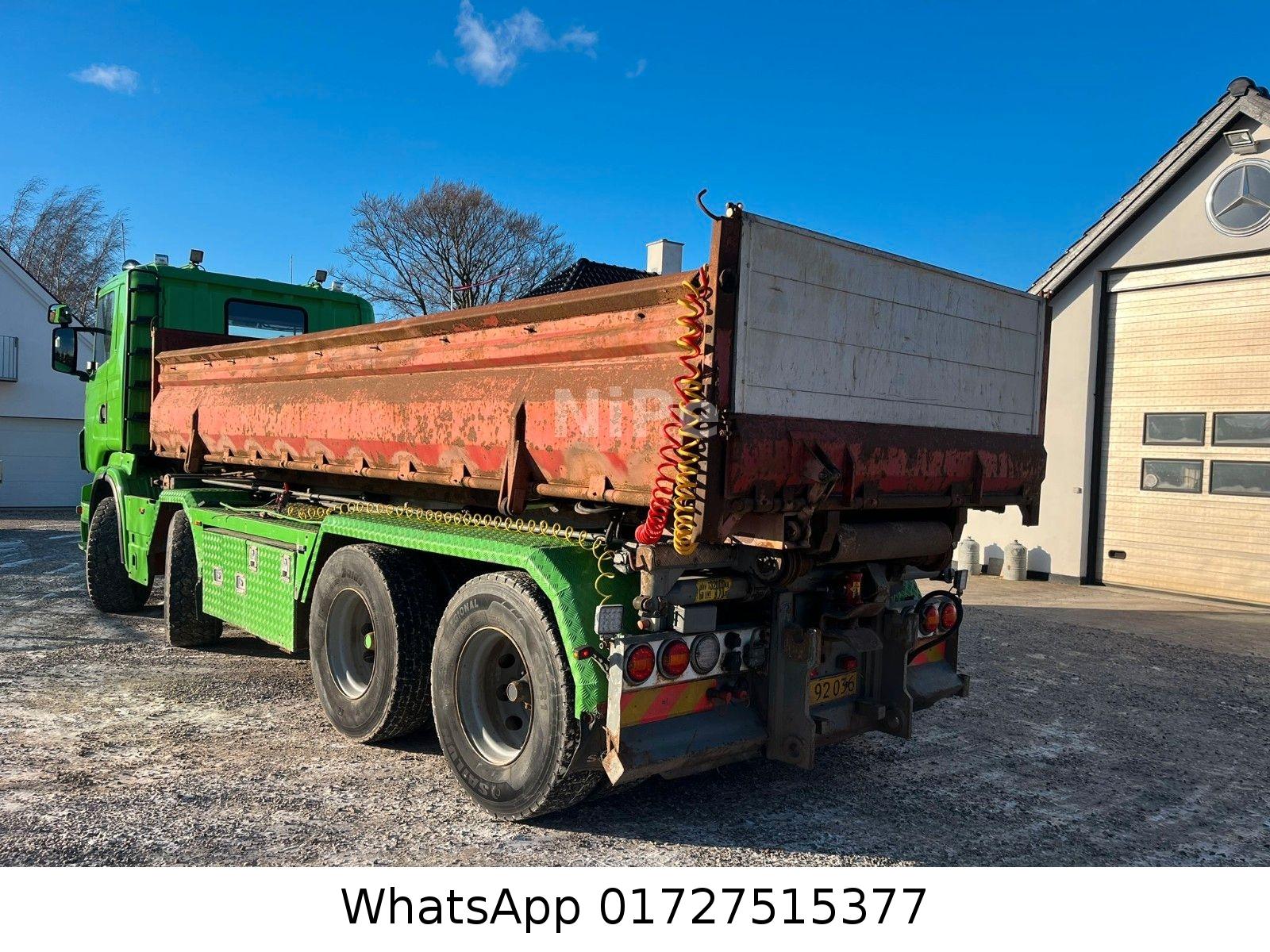 Scania R 500 V8 8x4 Drei-Seiten KIPPER / Container