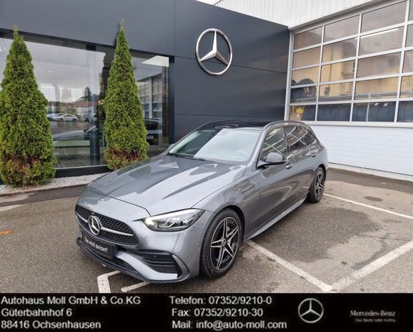 Mercedes-Benz C 220 d T AMG-Line|Night|AHK|Kamera|Easy-P|Pano|