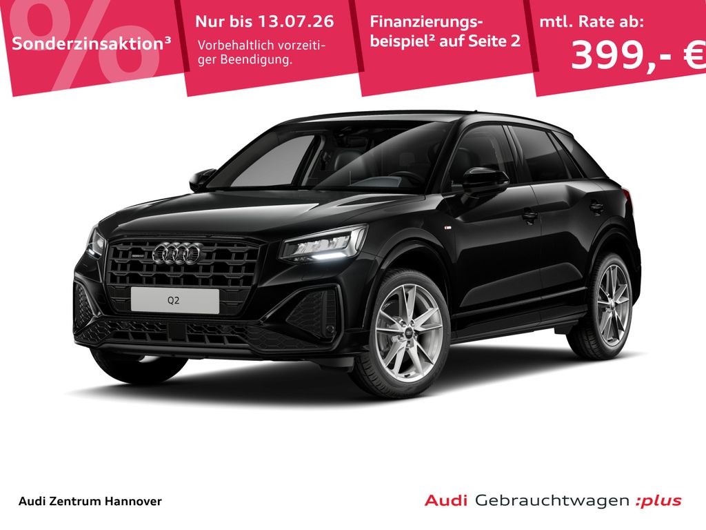 Audi Q2 S line 40 TFSI quattro Kamera AHK Navi LED vi
