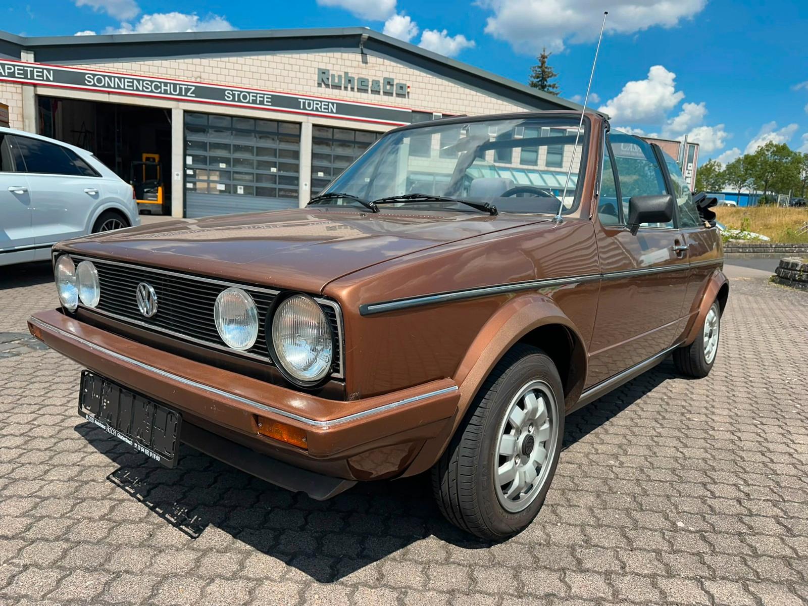 Volkswagen Golf 1 Cabrio H Kennzeichen möglich