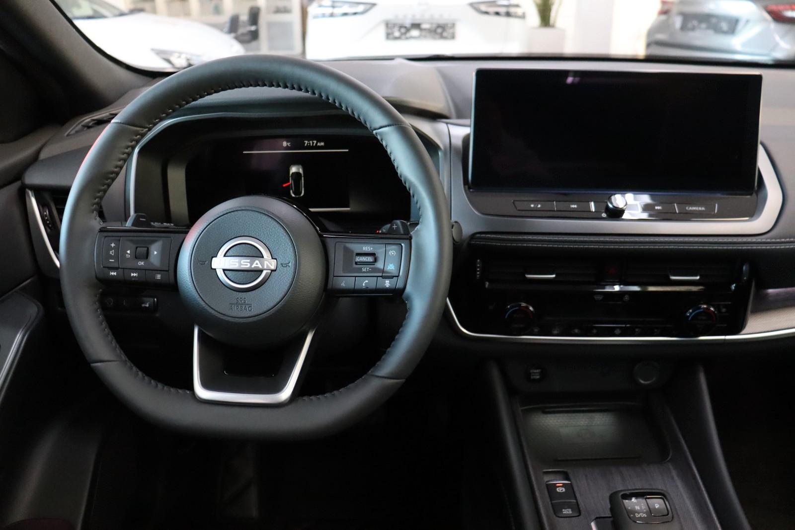Nissan Qashqai 1.3 AT 4WD Tekna P.dach Navi HUD SOFORT, миниатюра 8