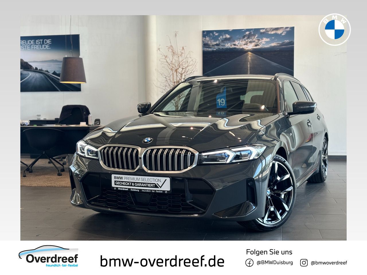 BMW 320i Touring Auto Navi Tempom.aktiv Bluetooth foto 1
