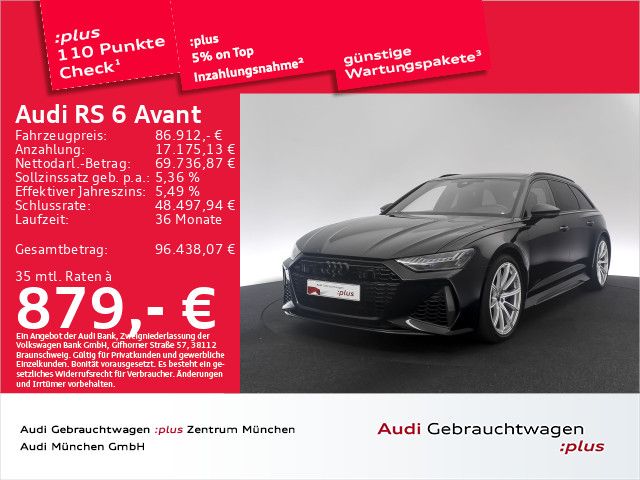 AUDI RS6 Avant Keramik/Sportabgas/Laser/StdHzg/Pano/B