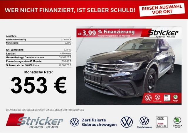 Volkswagen Tiguan Allspace Life 2.0TDI DSG 353,-ohne Anzahl