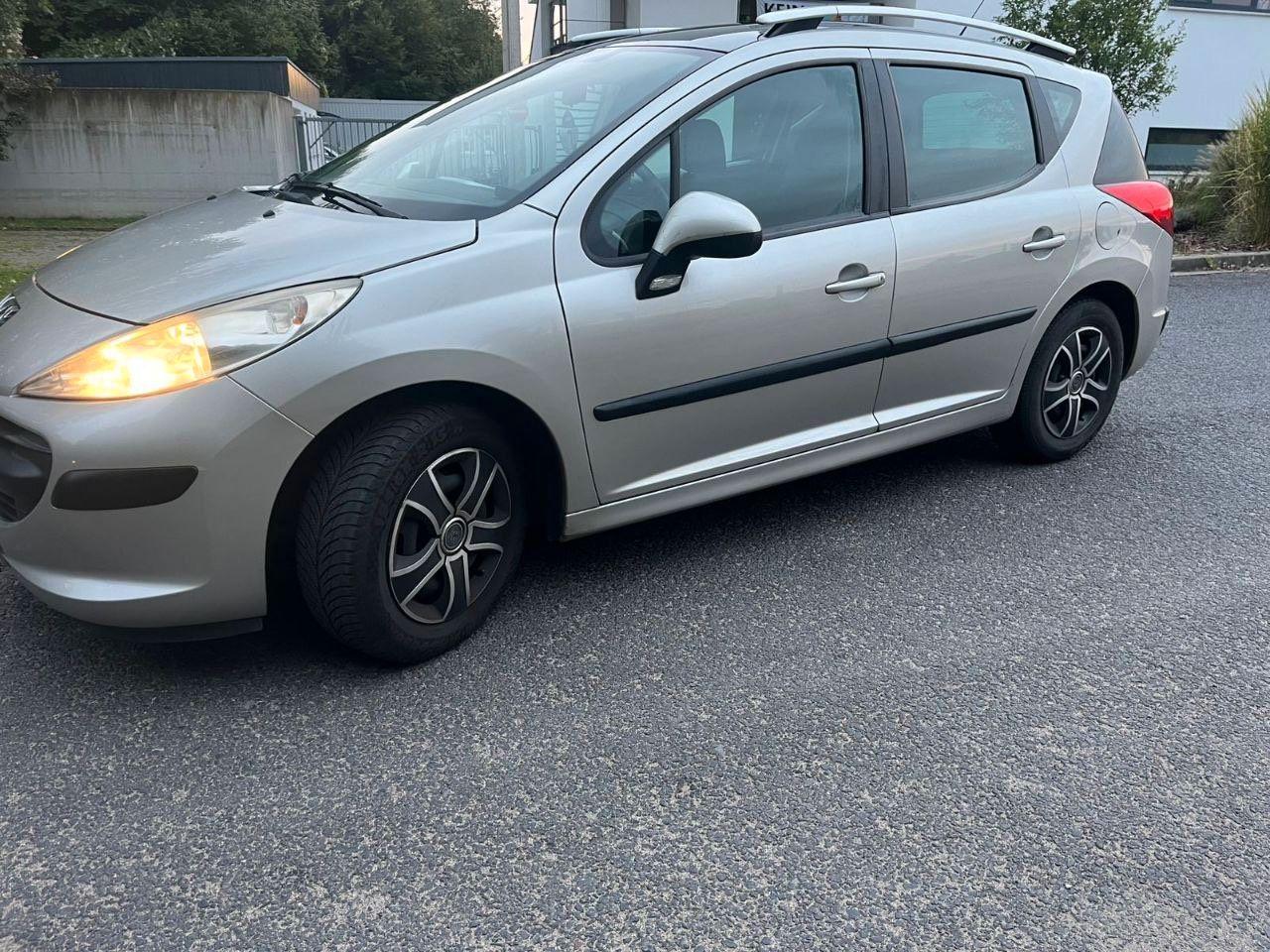 Peugeot 207 2007 — rear view