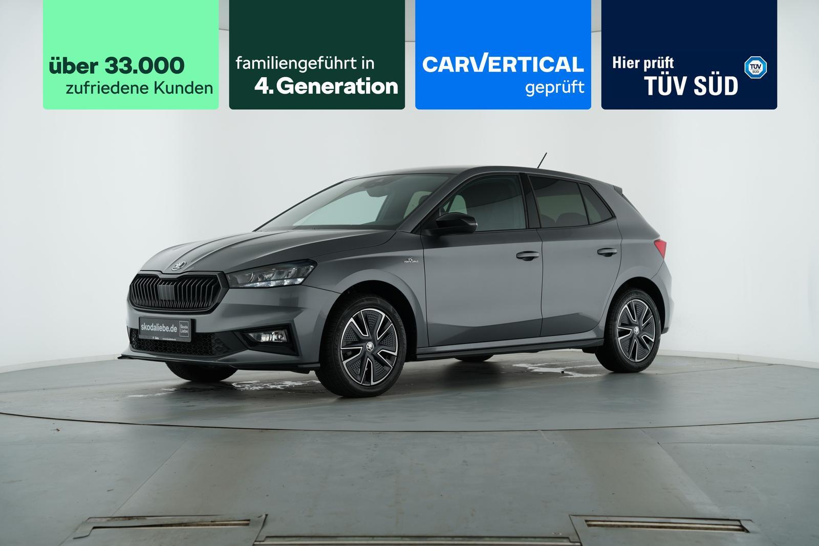Skoda FABIA MONTE CARLO 1.0MPI SPORTLICHER KLEINWAGEN