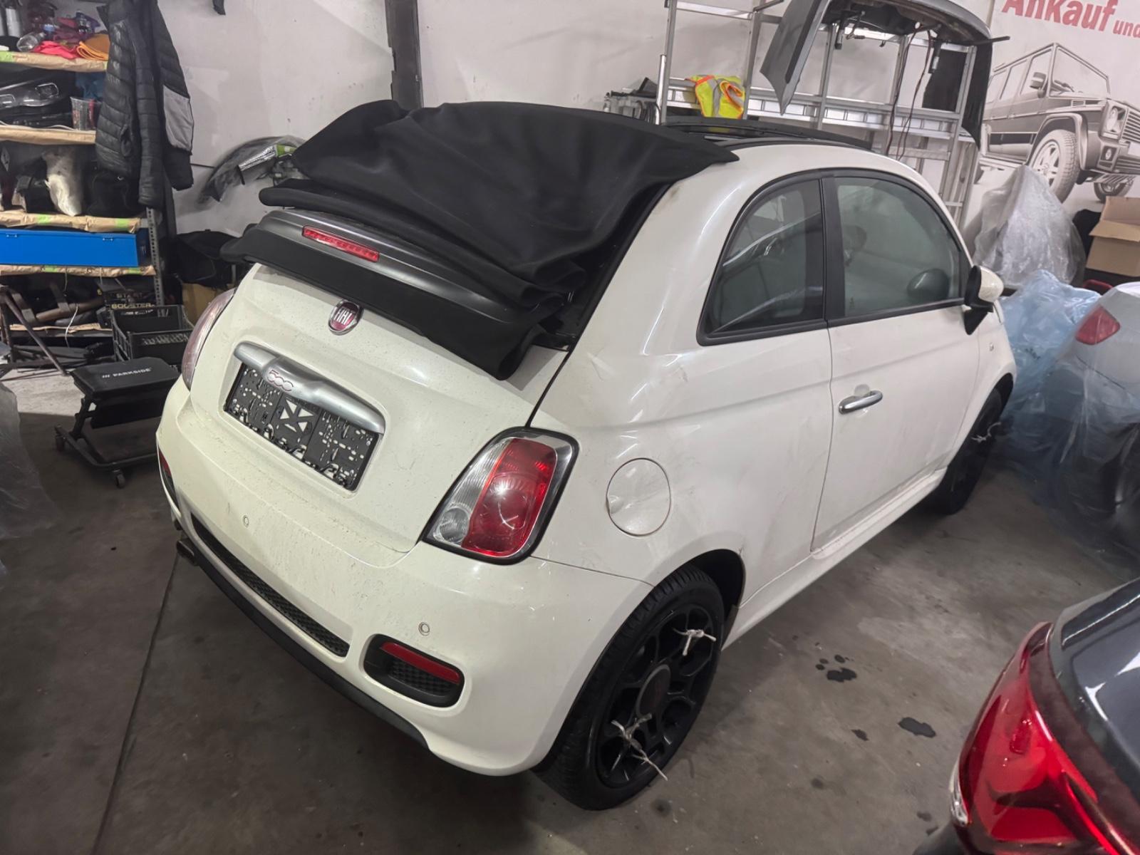 Fiat 500 SPORT Edition Cabrio 1.4 ltr 74KW TÜV:01.27