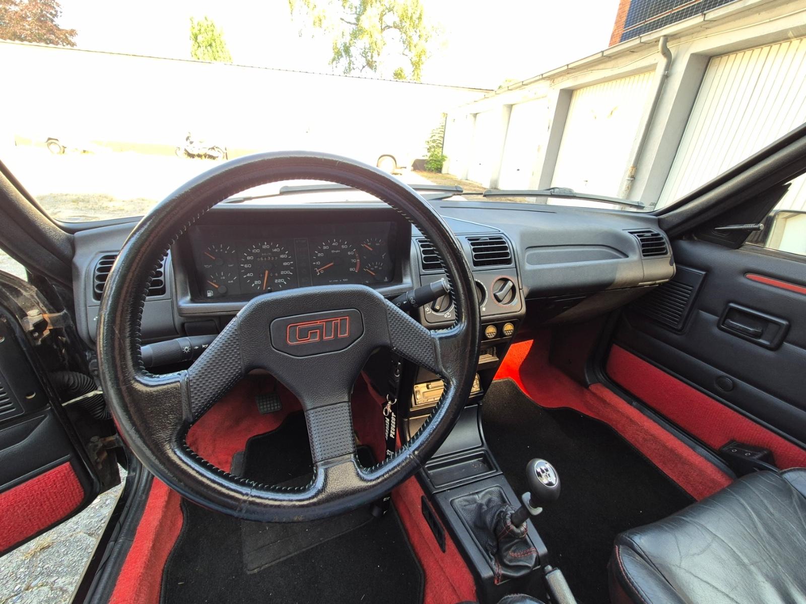 Peugeot 205 GTI Mi16 1.9 Gutmann ESD Exip Koni 147PS 