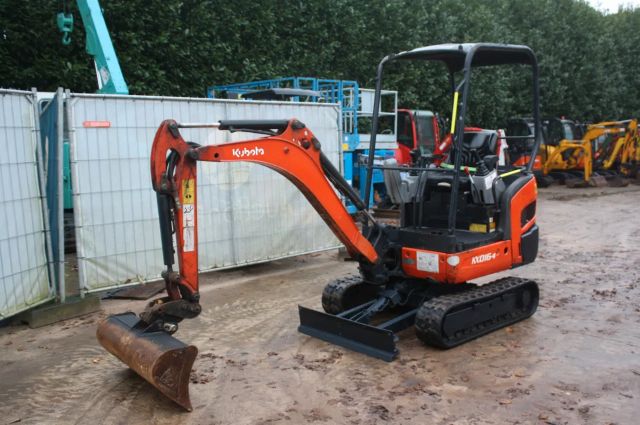 Kubota KX016-4 2015 minigraver graafmachine