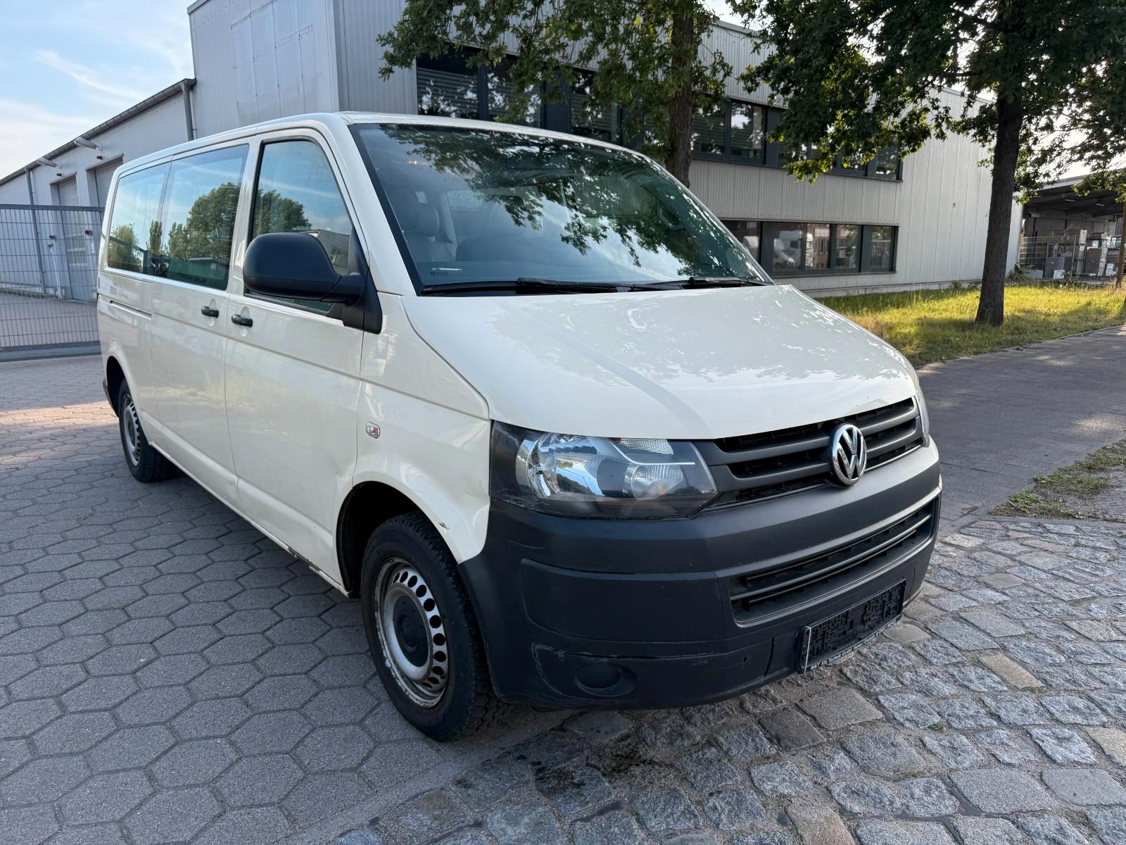 Volkswagen T5 Caravelle-Lang-9 Sitze-2x Klima-AHK-TÜV