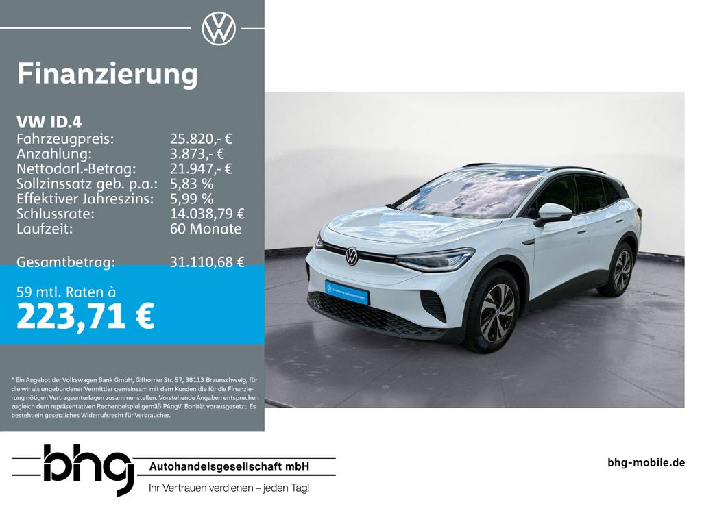 Volkswagen ID.4 Performance Upgrade Pure Pano Sitzheizung