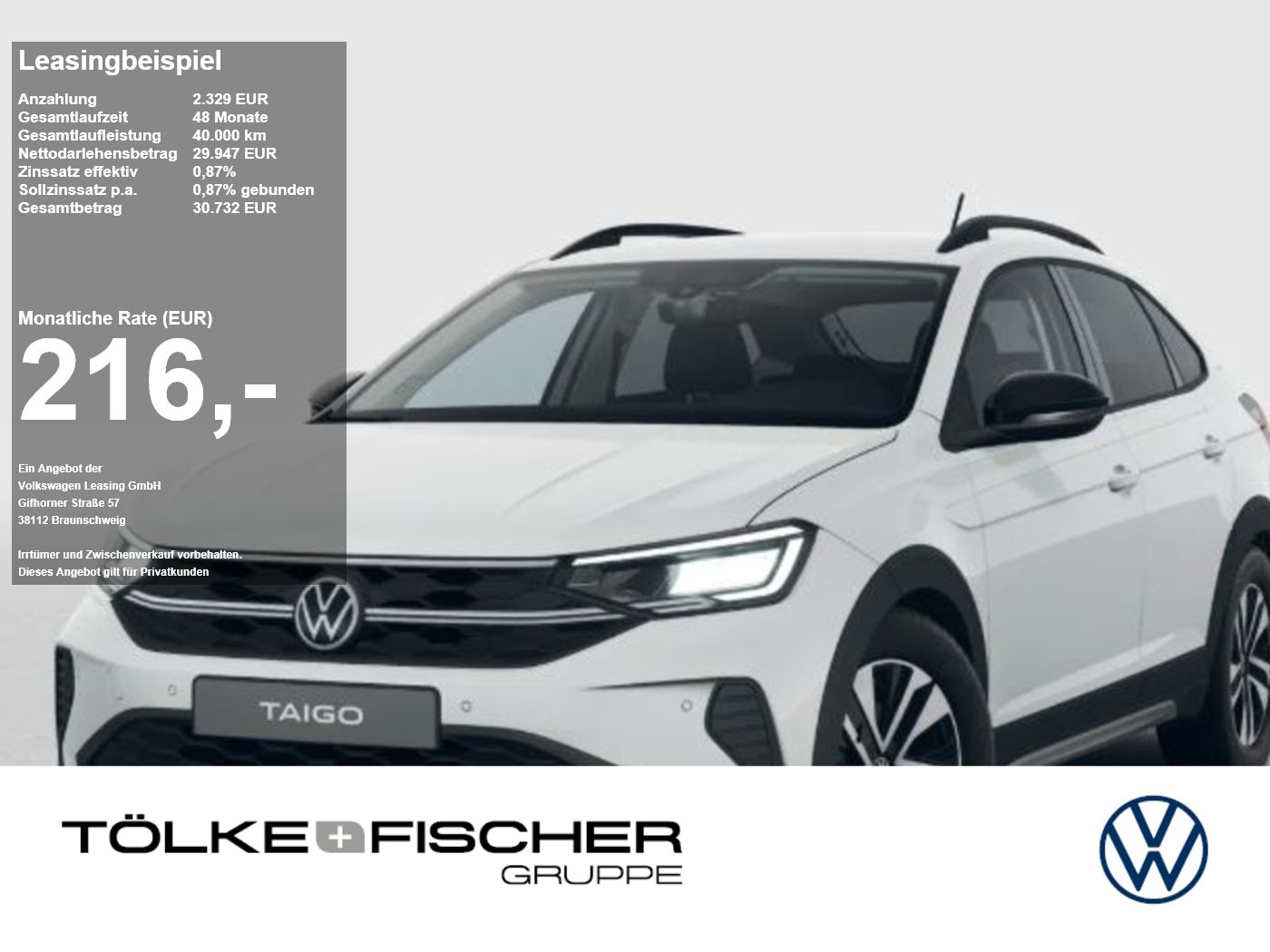Volkswagen Taigo 1.0 l TSI DSG *SOFORT VERFÜGBAR* GJR