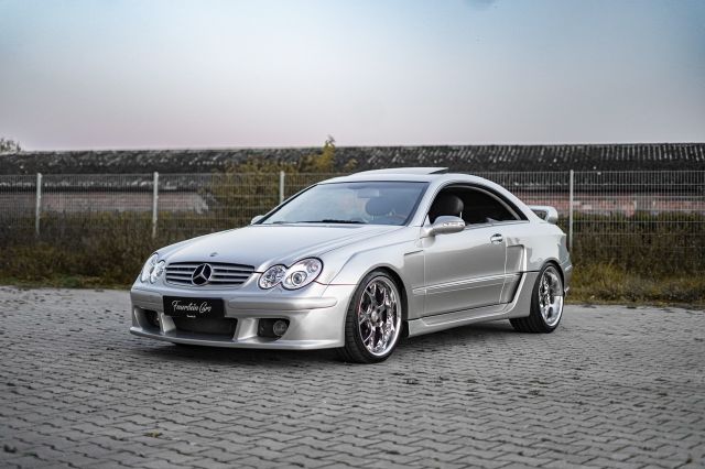 Mercedes-Benz CLK VITT WIDEBODY*BRABUS*EINZELSTÜCK*TRAUM